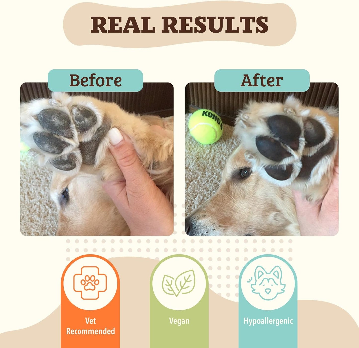 Pawtection Dog Paw Wax - Ultimate Protection for Paws on Hot Surfaces & Trails, Non-Toxic & Lick Safe, Perfect for Summer Adventures, 0.15 Oz Stick